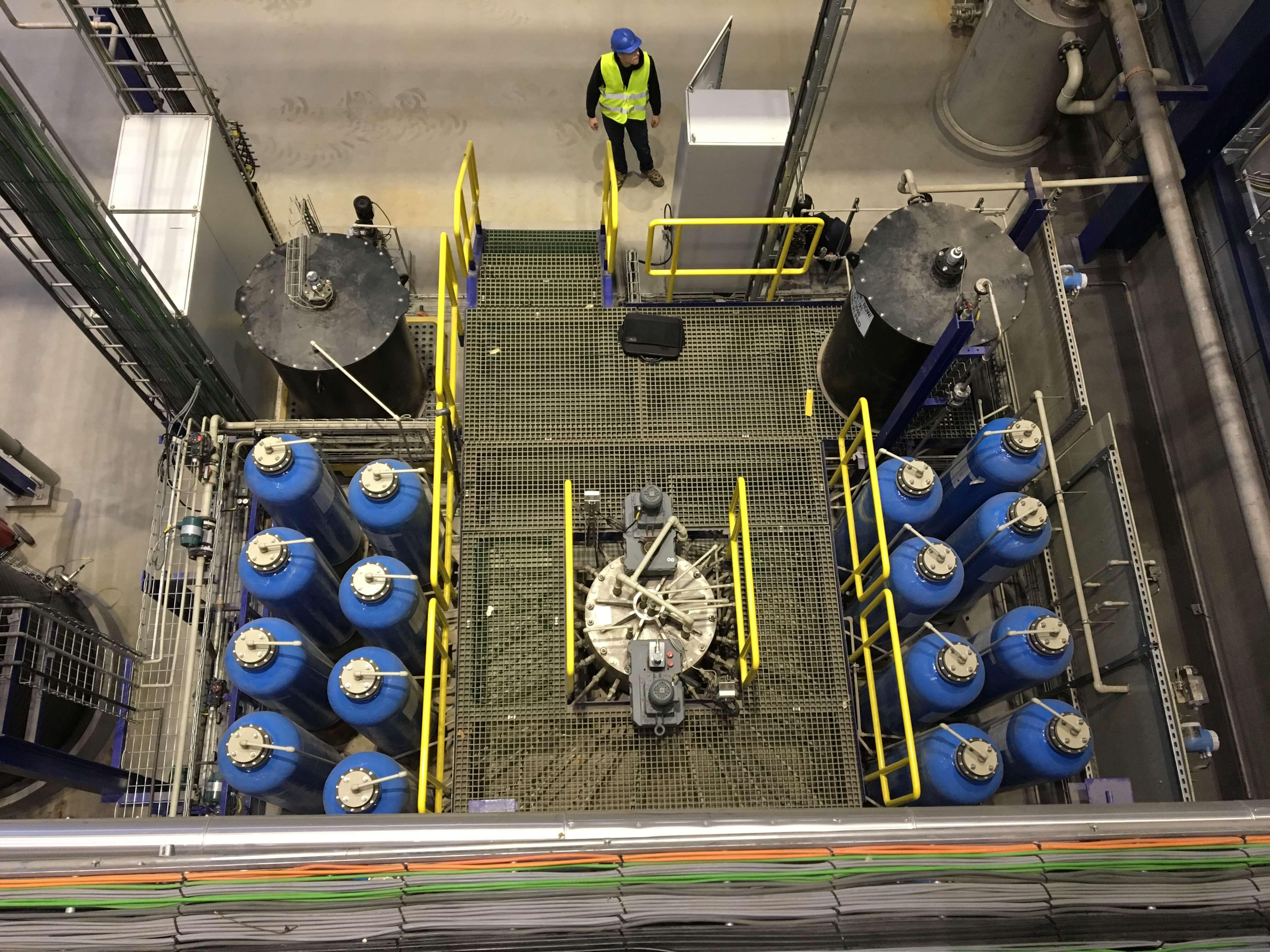 ION-IX Molybdenum recovery installation